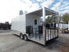 8.5' x 24' Concession Trailer White BBQ Catering Event Food