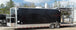 8.5' x 28' Concession Food Trailer Black Event Catering