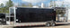 8.5' x 28' Concession Food Trailer Black Event Catering