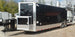 8.5' x 28' Concession Food Trailer Black Event Catering