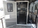 8.5' x 28' Concession Food Trailer Black Event Catering