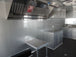 8.5' x 28' Concession Food Trailer Black Event Catering