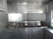 8.5' x 28' Concession Food Trailer Black Event Catering