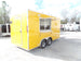 8.5' x 16' Yellow Event Concession Food Trailer