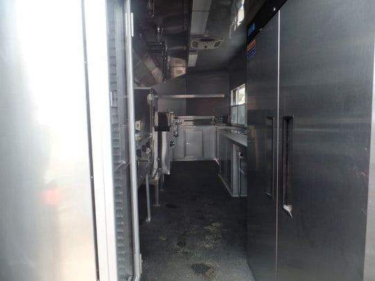 8.5' x 22' Concession Trailer Indigo Blue Food Event Catering