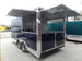 8.5' x 17' Concession Trailer Indigo Blue BBQ Catering Event Food