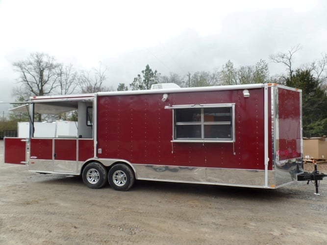 8.5' x 24' Concession Food Trailer Brandy Wine Catering