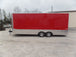 8.5' x 22' Custom Red Ticket Booth Trailer