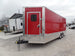 8.5' x 22' Custom Red Ticket Booth Trailer