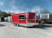 8.5' x 16' Concession Food Victory Red Trailer With Appliances