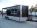 8.5' x 20' Concession Food Trailer Black BBQ Event Catering