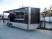 8.5' x 20' Concession Food Trailer Black BBQ Event Catering