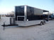 8.5' x 20' Concession Food Trailer Black BBQ Event Catering