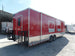 8.5' x 30' Victory Red Concession Food Trailer with Restroom