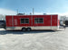 8.5' x 30' Victory Red Concession Food Trailer with Restroom