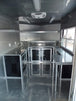 8.5' x 20' Concession Food Trailer Black BBQ Event Catering