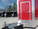 8.5' x 30' Victory Red Concession Food Trailer with Restroom