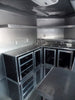 8.5' x 20' Concession Food Trailer Black BBQ Event Catering