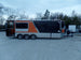 8.5' x 24' Concession Food Trailer Orange / Black Event Catering