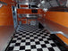 8.5' x 24' Concession Food Trailer Orange / Black Event Catering