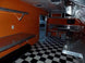 8.5' x 24' Concession Food Trailer Orange / Black Event Catering