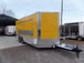 8.5' x 18' Concession Food Trailer Yellow Event Catering