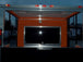 8.5' x 24' Concession Food Trailer Orange / Black Event Catering