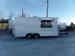 8.5' x 18' Concession Food Trailer White With Appliances