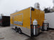 8.5' x 18' Concession Food Trailer Yellow With Appliances