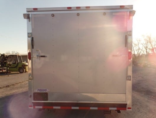 8.5' x 20' Concession Trailer Silver Frost Food Event Catering