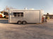 8.5' x 20' Concession Trailer Silver Frost Food Event Catering