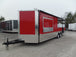 8.5' x 24' Concession Food Red Trailer