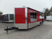 8.5' x 24' Concession Food Red Trailer