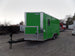 8.5' x 16' Concession Food Trailer Electric Green