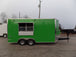 8.5' x 16' Concession Food Trailer Electric Green