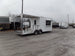 8.5' x 22' Concession Food Trailer White Catering Event