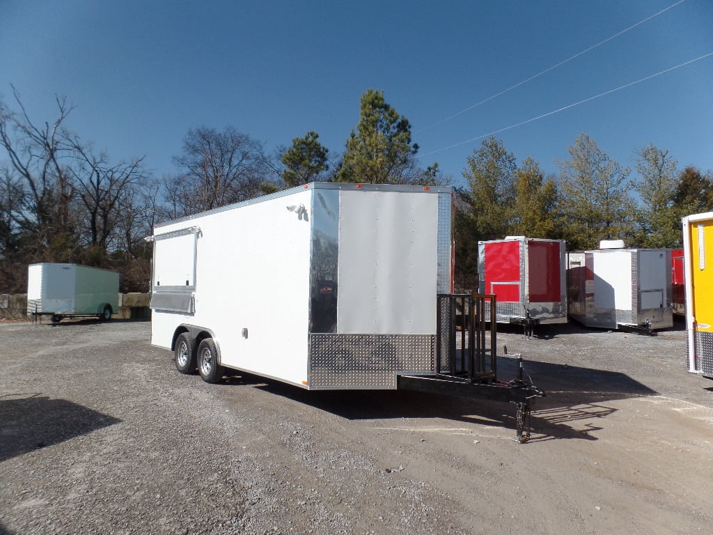 8.5' x 17' Concession Food Catering Event Trailer