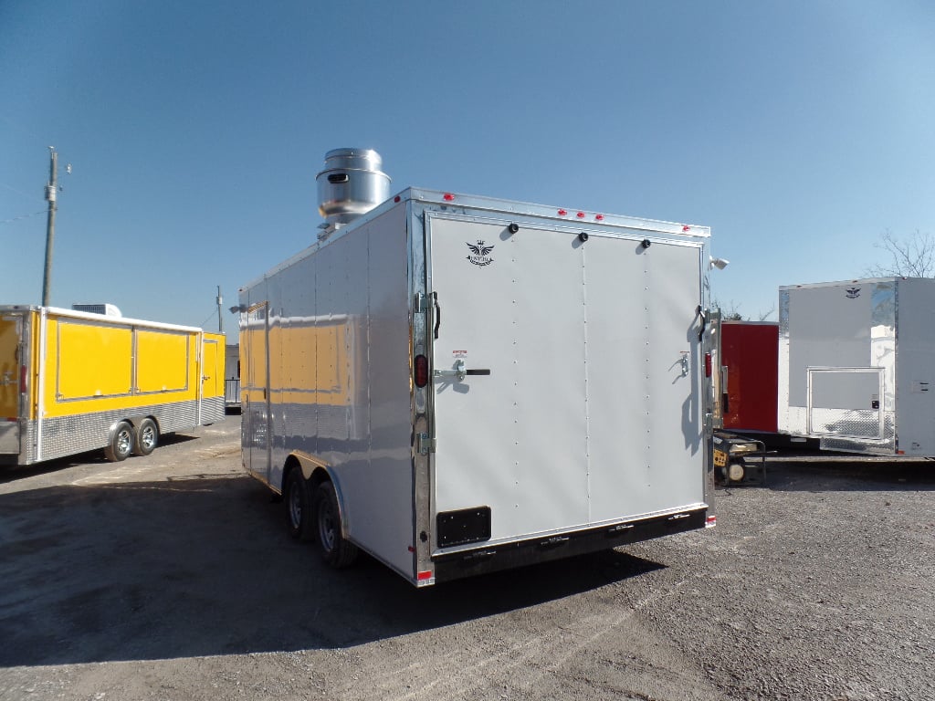 8.5' x 17' Concession Food Catering Event Trailer