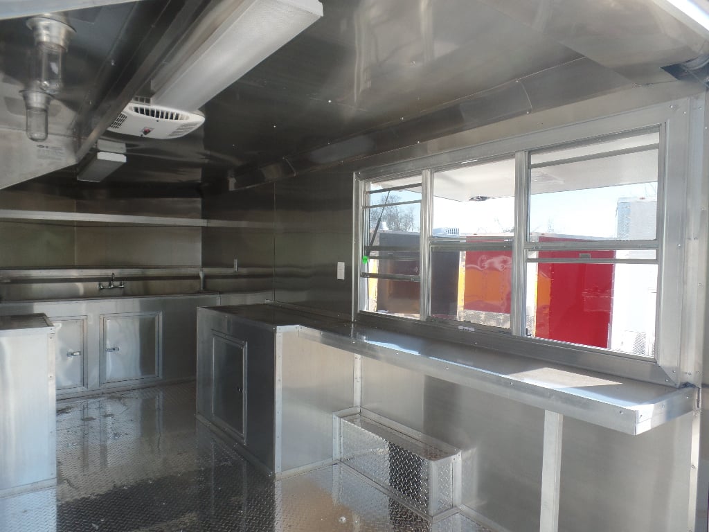 8.5' x 17' Concession Food Catering Event Trailer