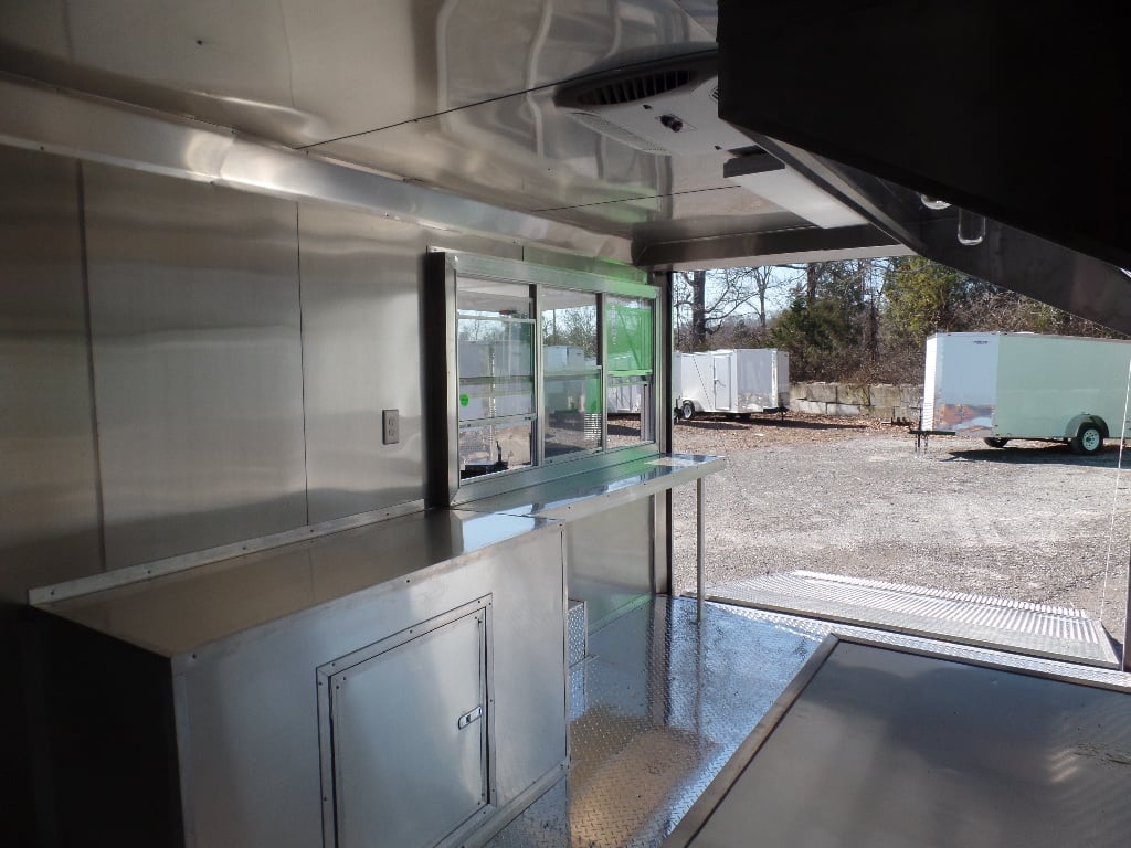 8.5' x 17' Concession Food Catering Event Trailer