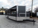 8.5' x 24' Concession Food Trailer Charcoal Grey