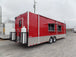 8.5' x 30' Concession Food Trailer Red With Appliances