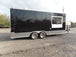 8.5' x 20' Concession Food Trailer Black Event Catering