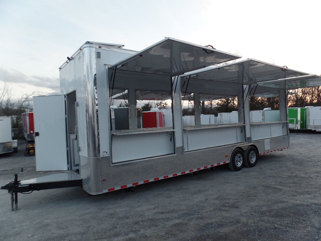 8.5' x 30' Concession Food Event Bar Trailer