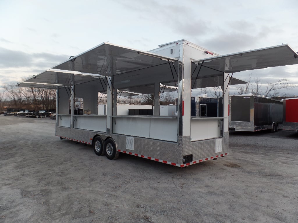 8.5' x 30' Concession Food Event Bar Trailer