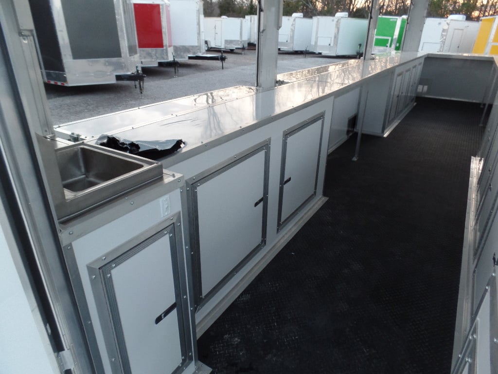 8.5' x 30' Concession Food Event Bar Trailer