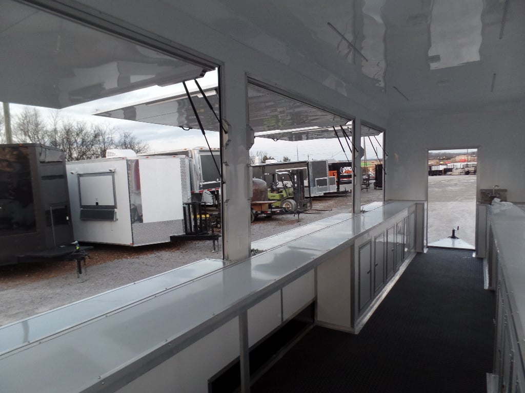 8.5' x 30' Concession Food Event Bar Trailer