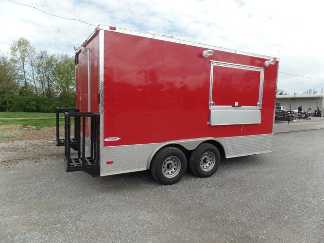 8.5' x 14' Concession Food Event Catering Trailer