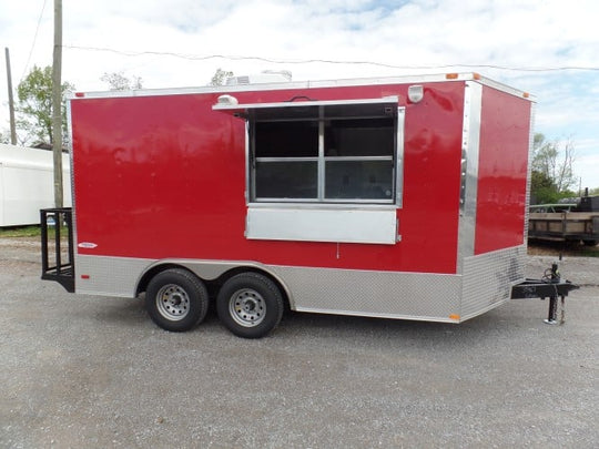 8.5' x 14' Concession Food Event Catering Trailer