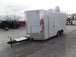 8.5' x 16' Concession Food Trailer White With Appliances